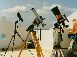 My Total Solar Eclipse Chasers Rig, 1998 Aruba