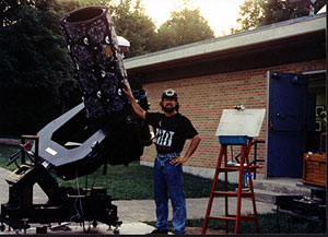 My first Homemade 16" Telescope 1989