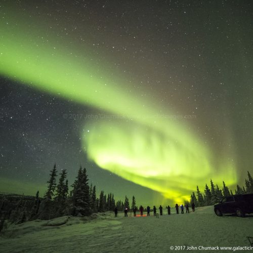 Aurora Spiral March 2017 Fairbanks AK