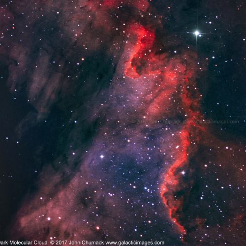 The Great Cygnus Wall & Dark Molecular Cloud
