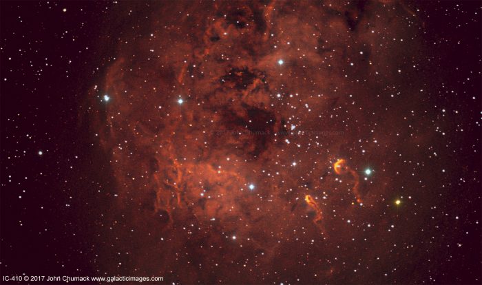 IC410 The Tadpoles Nebula Complex