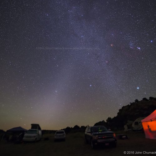 Zodiacal Light and the Winter Triangle, The constellation of Orion & Sirius brightest star in the sky!