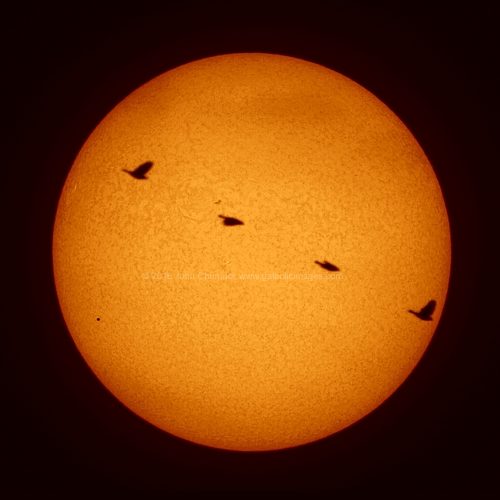 The Planet Mercury & Bird of Prey Transit of 05-09-2016