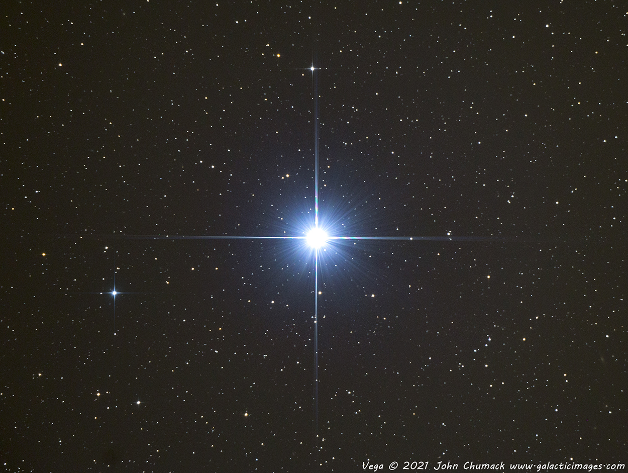 Vega The Brightest Star in the constellation Lyra (The Harp