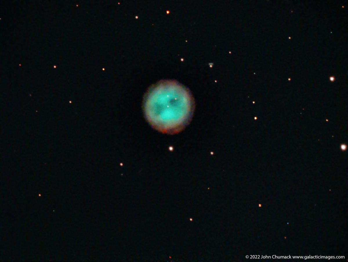 M97 The Owl Planetary Nebula, or NGC 3587 - ZWO224MC - Galactic Images