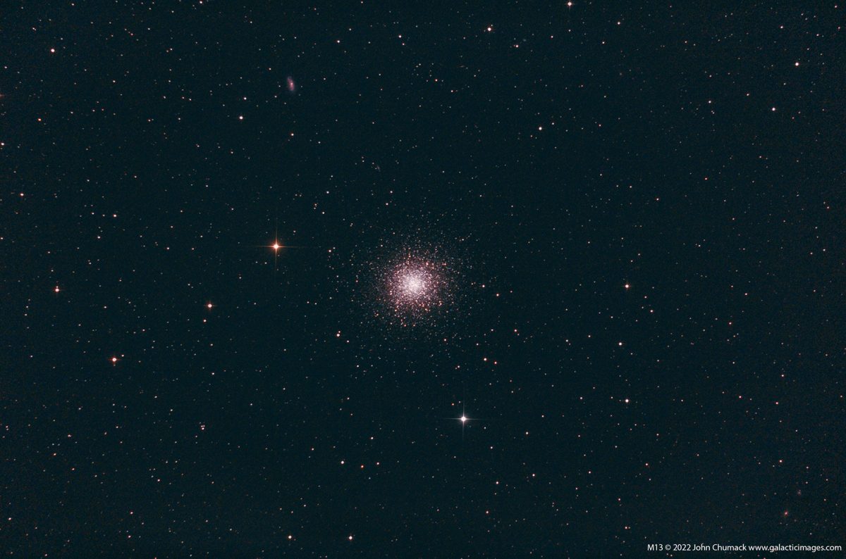 M13 Globular Star Cluster with Galaxies NGC 6207 and IC 4617 - Galactic ...