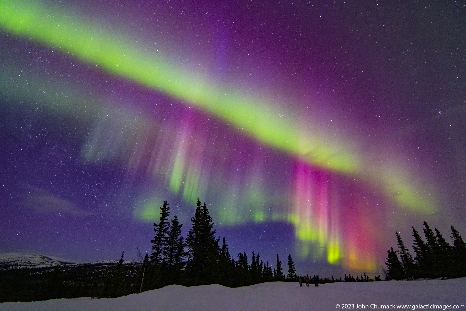 Alaska Aurora Tour Galactic Images