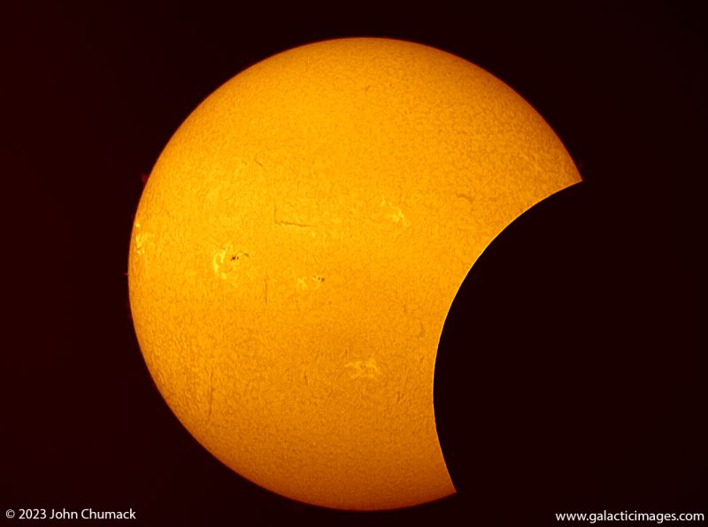 Partial Solar Eclipse 10142023 Dayton, Ohio Galactic Images