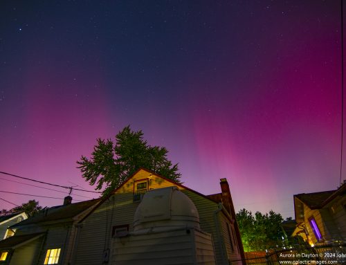 Northern Lights Visits Dayton Ohio on 08-12-2024