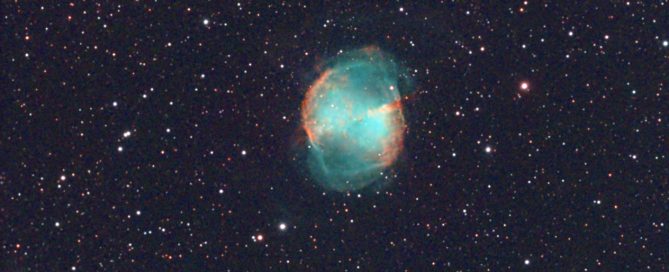 M27 The Dumbbell Nebula with Seestar 50s