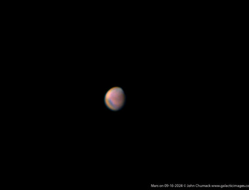 The Planet Mars on 09-16-2024