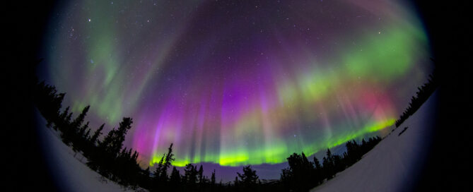 Aurora Fish-eye 8mm lens Incredible Subtle colors