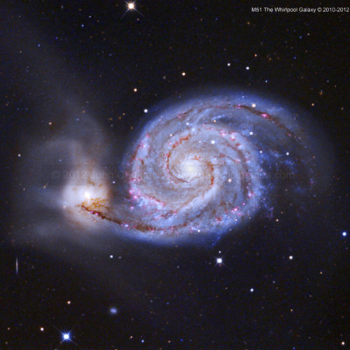 M51 The Whirlpool Spiral Galaxy Photos