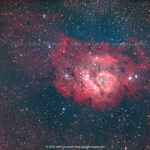 M8 The Lagoon Emission Nebula Photo