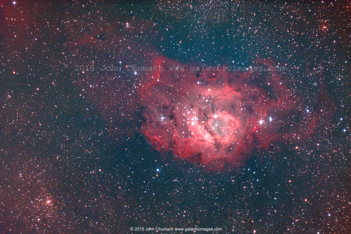 M8 The Lagoon Emission Nebula Photo